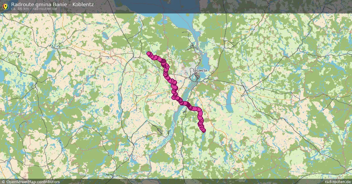 Radtour Gmina Banie – Koblentz