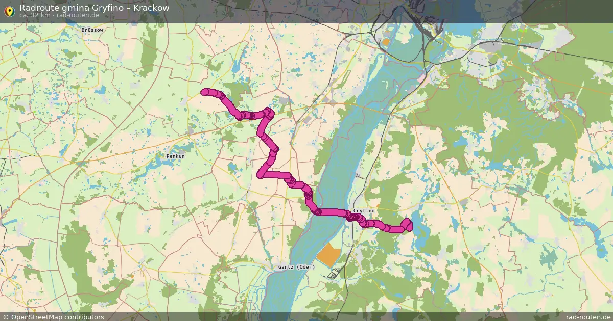 Radtour Gmina Gryfino – Krackow