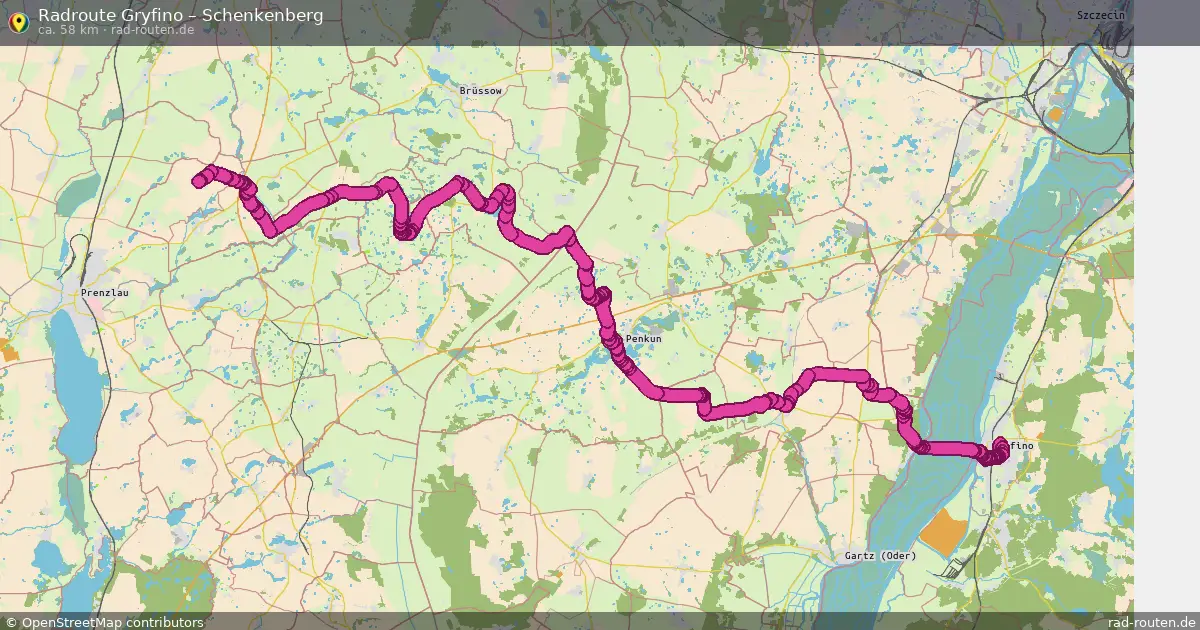 Radtour Gryfino – Schenkenberg