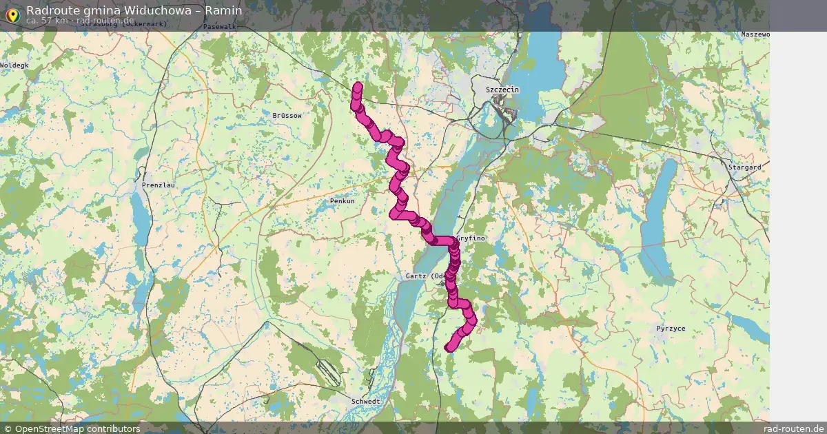 Radtour Gmina Widuchowa – Ramin