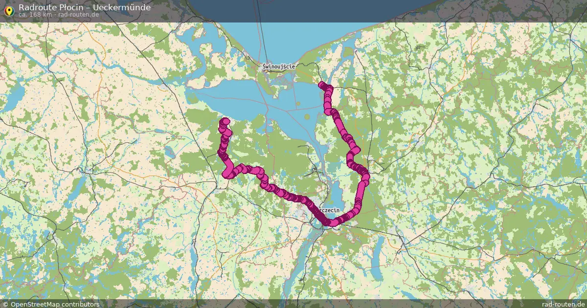 Radtour Płocin – Ueckermünde
