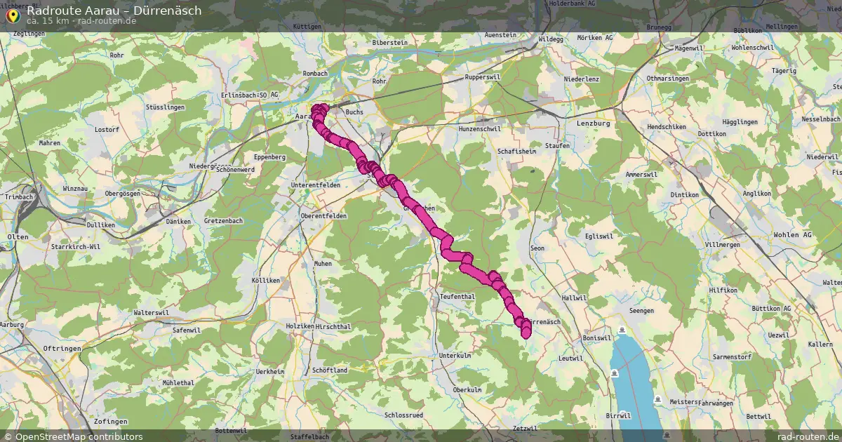 Radtour Aarau – Dürrenäsch