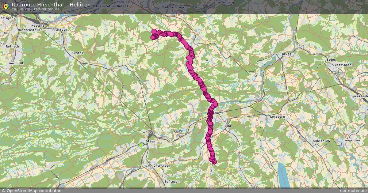 Radtour Hirschthal – Hellikon