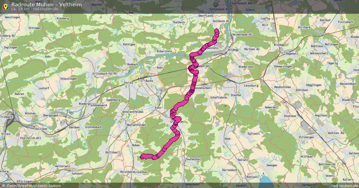 Radtour Muhen – Veltheim
