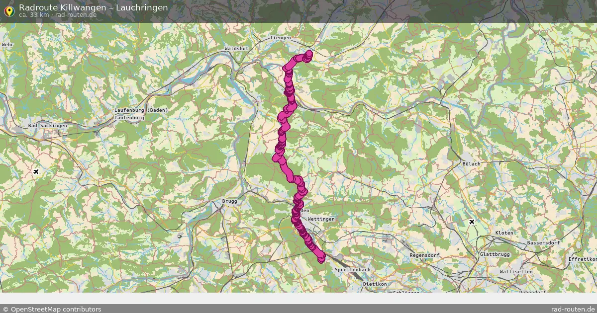 Radtour Killwangen – Lauchringen