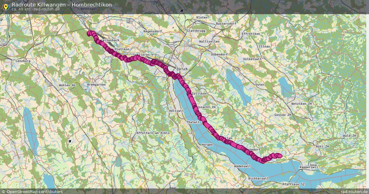Radtour Killwangen – Hombrechtikon