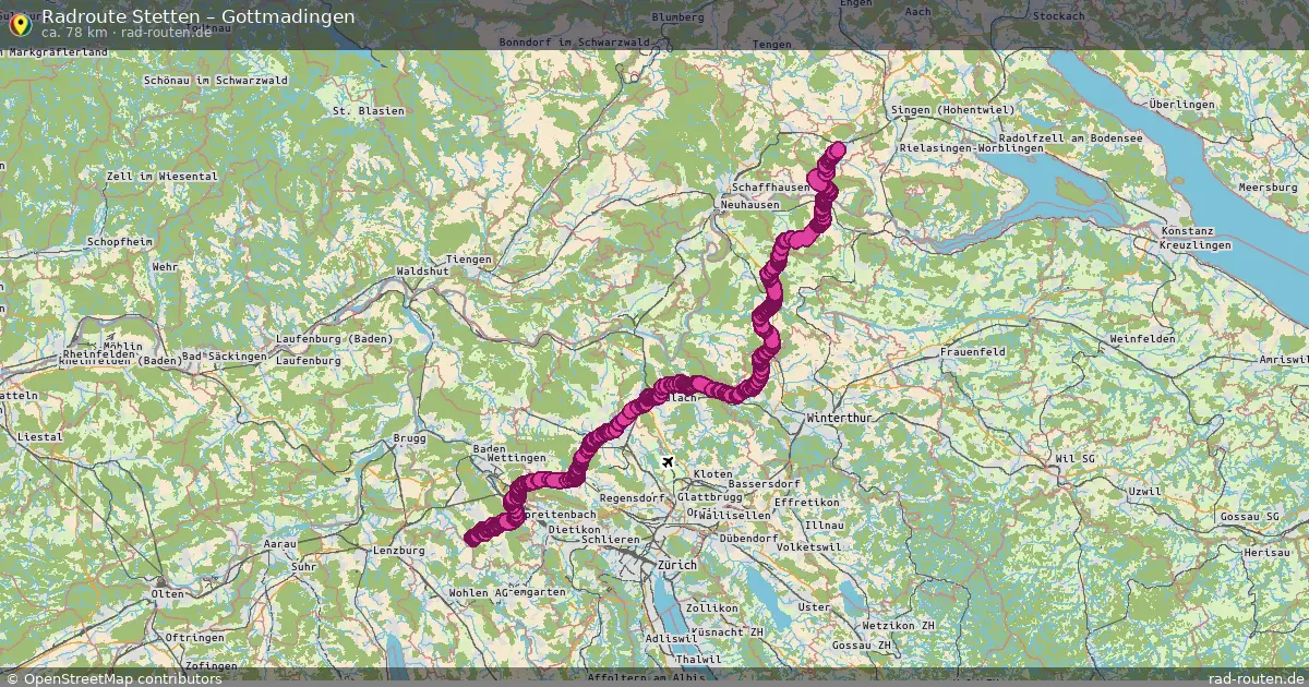 Radtour Stetten – Gottmadingen