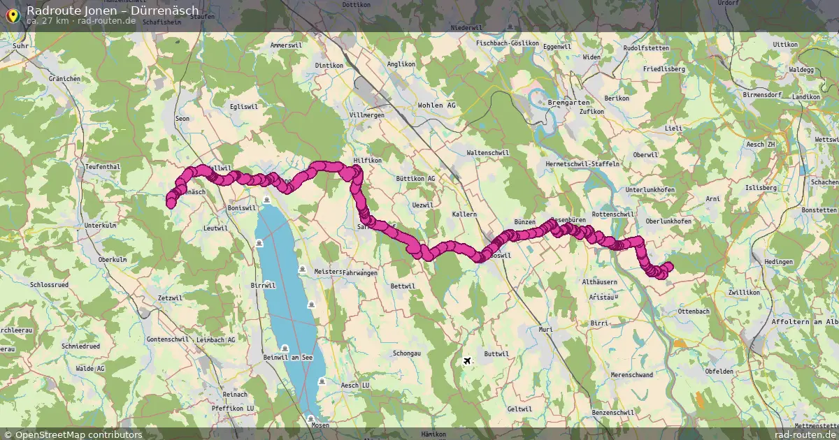 Radtour Jonen – Dürrenäsch