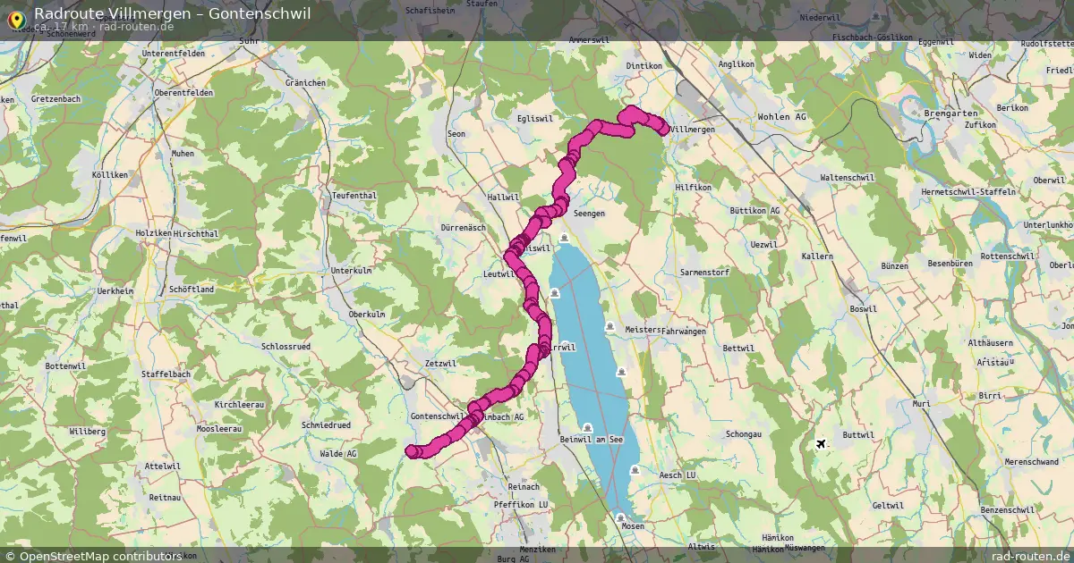 Radtour Villmergen – Gontenschwil