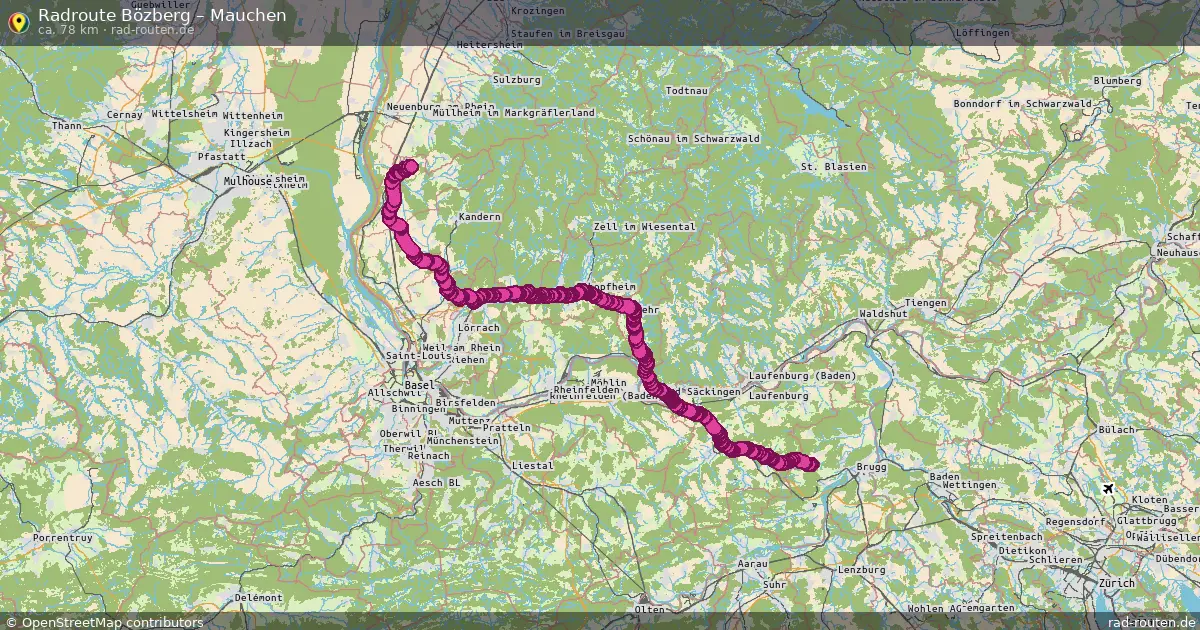 Radtour Bözberg – Mauchen