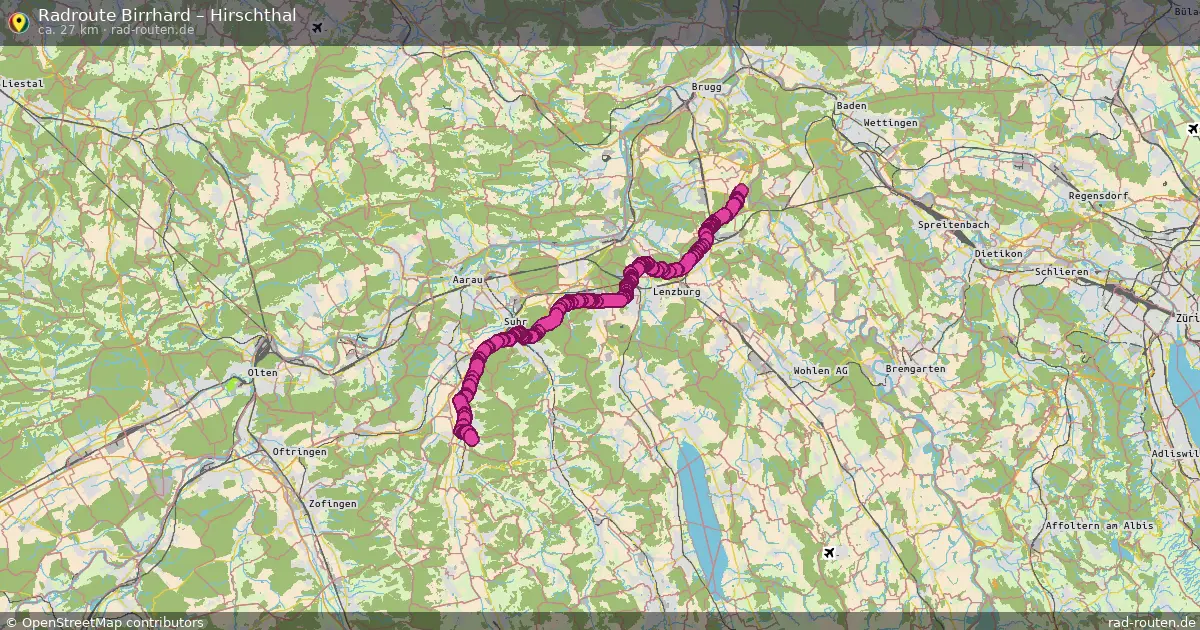 Radtour Birrhard – Hirschthal