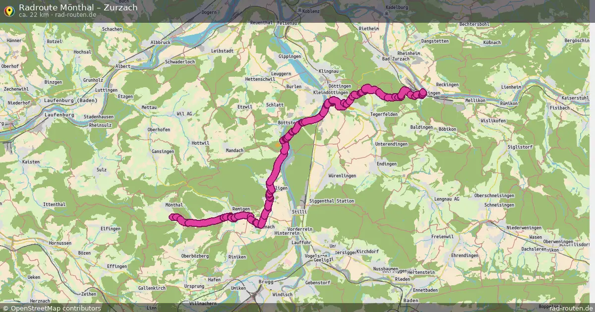 Radtour Mönthal – Zurzach