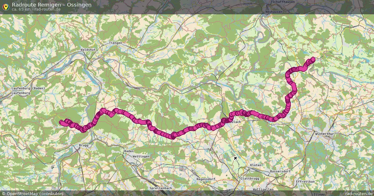 Radtour Remigen – Ossingen