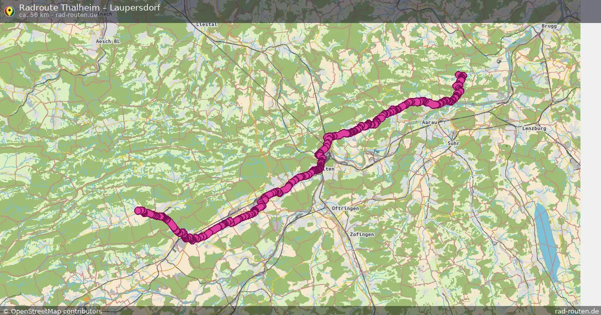 Radtour Thalheim – Laupersdorf