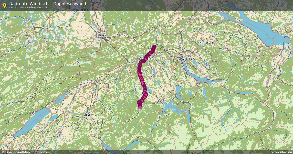Radtour Windisch – Doppleschwand
