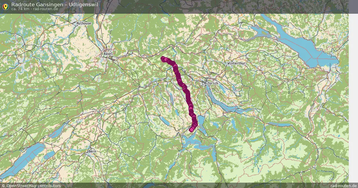 Radtour Gansingen – Udligenswil