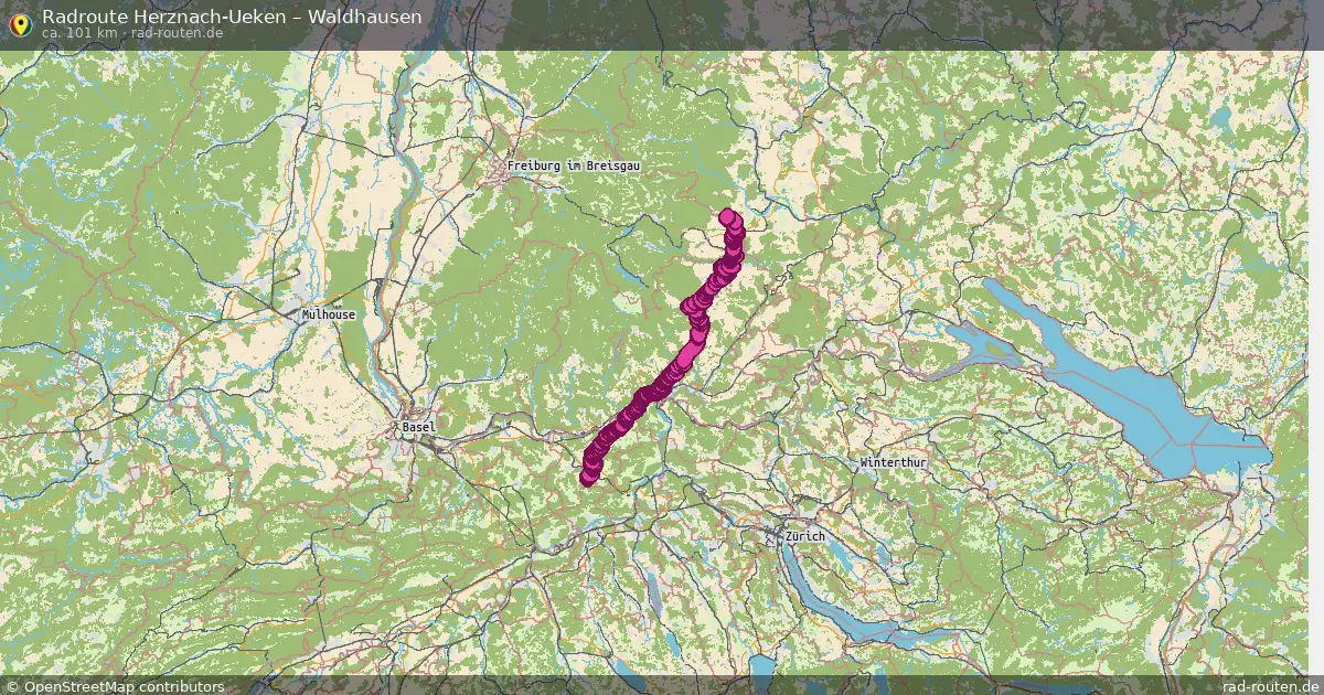 Radtour Herznach-Ueken – Waldhausen
