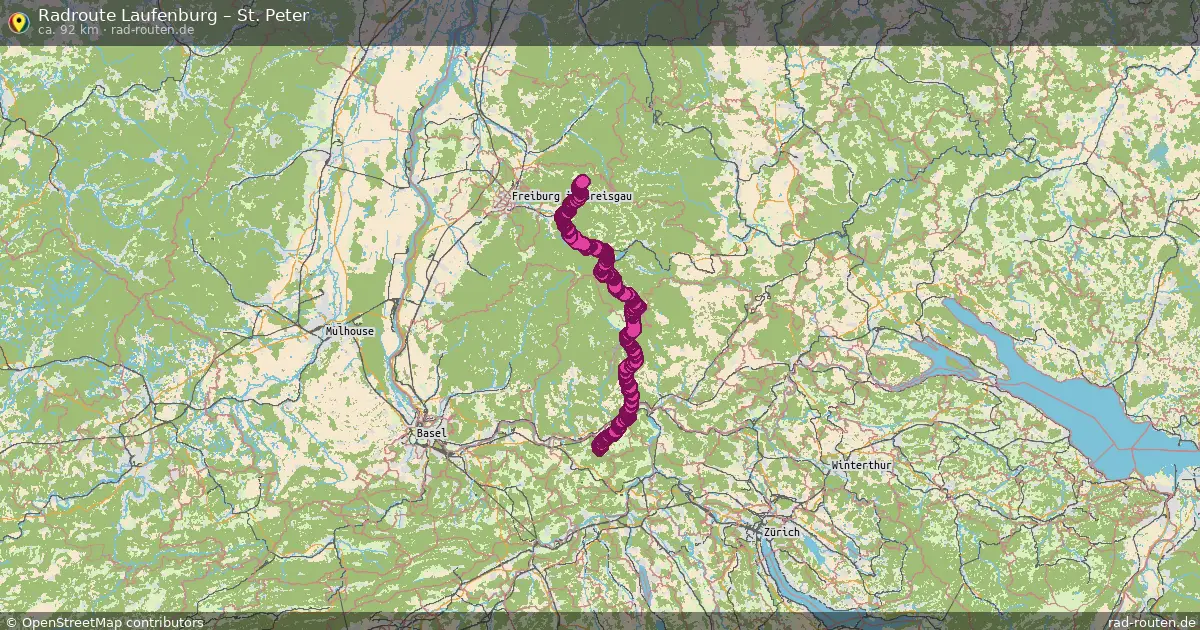 Radtour Laufenburg – St. Peter