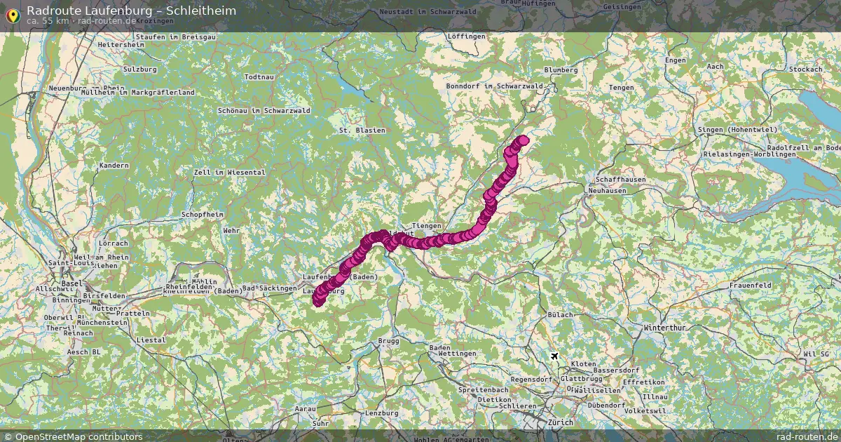 Radtour Laufenburg – Schleitheim