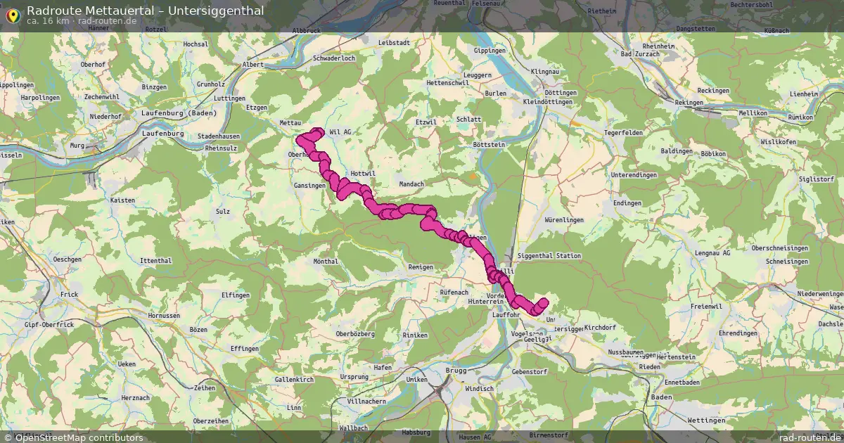 Radtour Mettauertal – Untersiggenthal