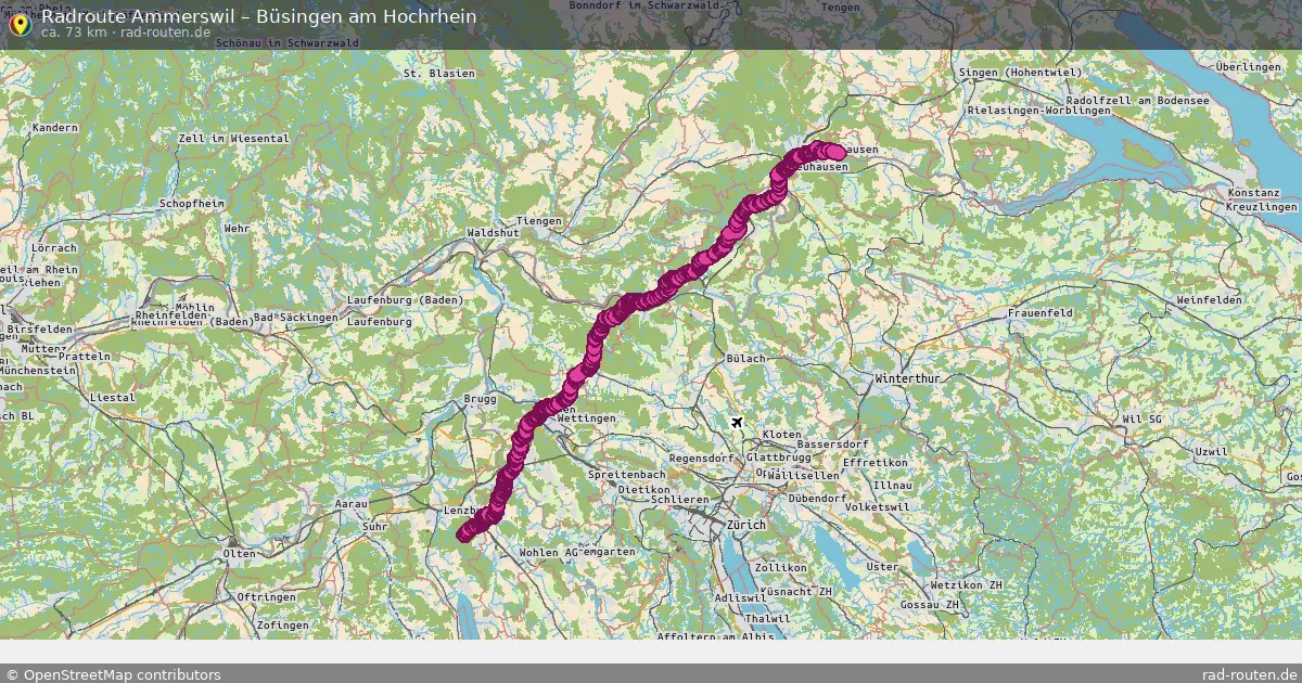 Radtour Ammerswil – Büsingen Am Hochrhein