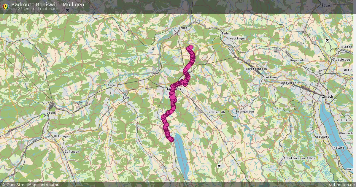 Radtour Boniswil – Mülligen