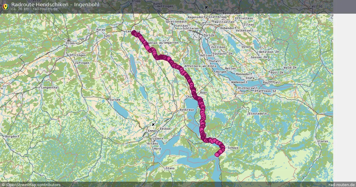 Radtour Hendschiken – Ingenbohl