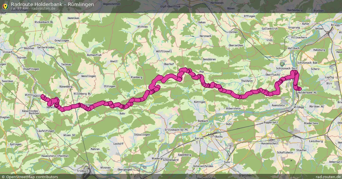 Radtour Holderbank – Rümlingen