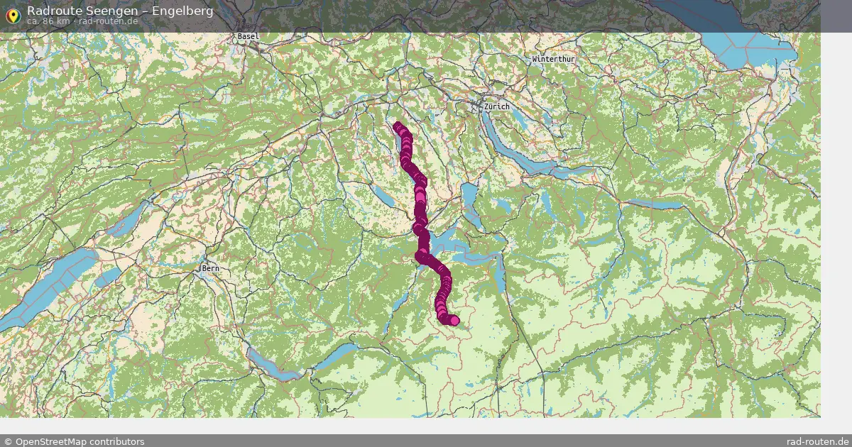 Radtour Seengen – Engelberg