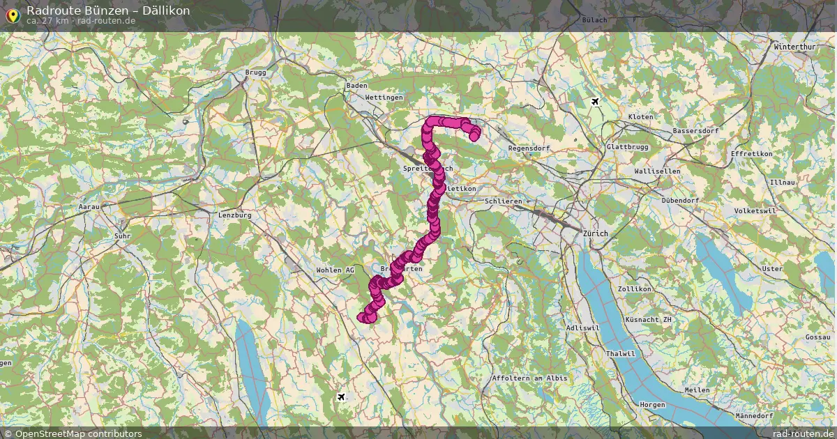 Radtour Bünzen – Dällikon