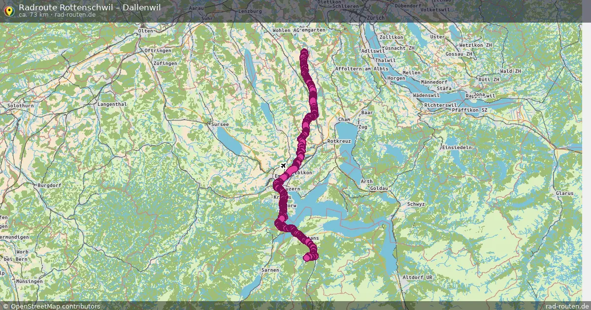 Radtour Rottenschwil – Dallenwil