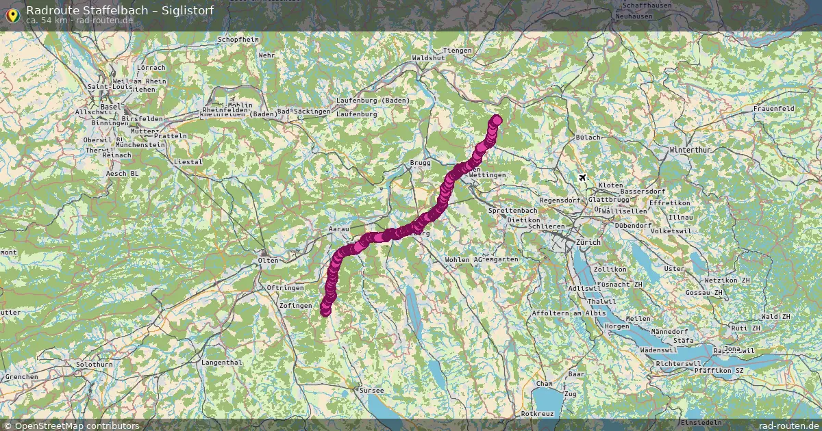 Radtour Staffelbach – Siglistorf