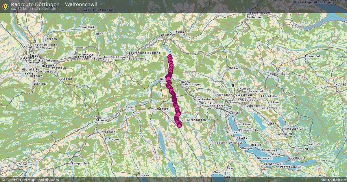 Radtour Döttingen – Waltenschwil