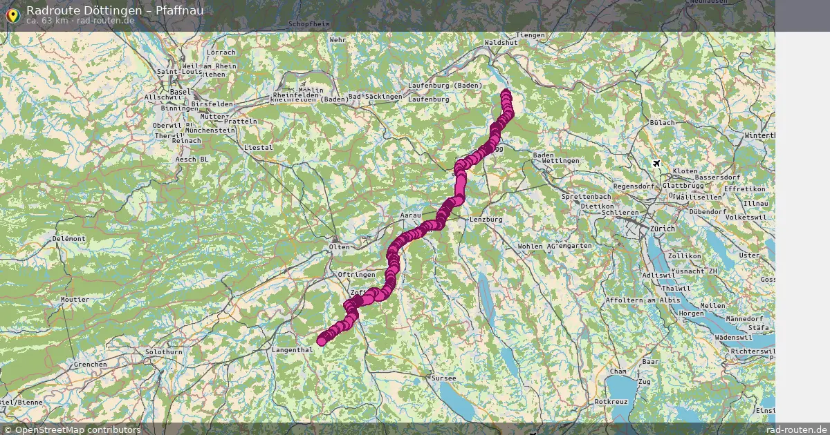 Radtour Döttingen – Pfaffnau