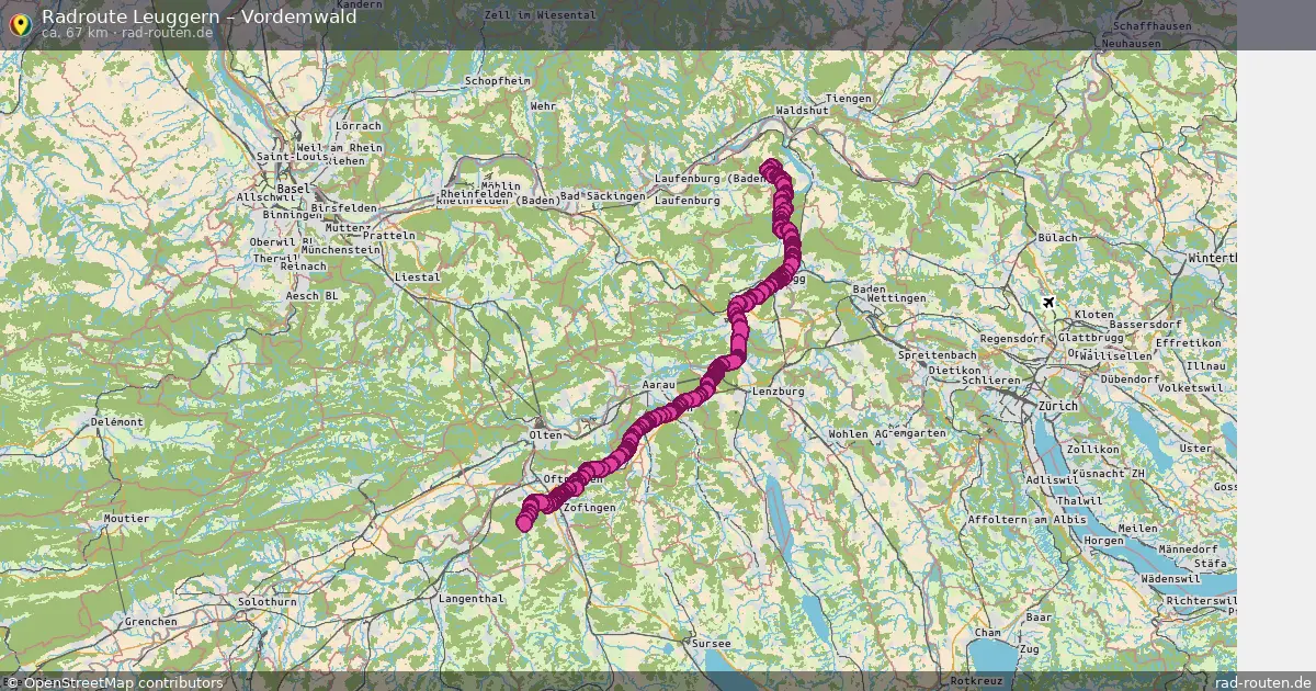 Radtour Leuggern – Vordemwald
