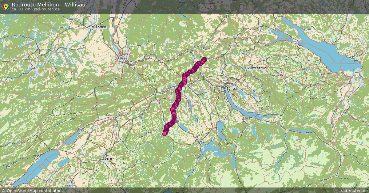 Radtour Mellikon – Willisau