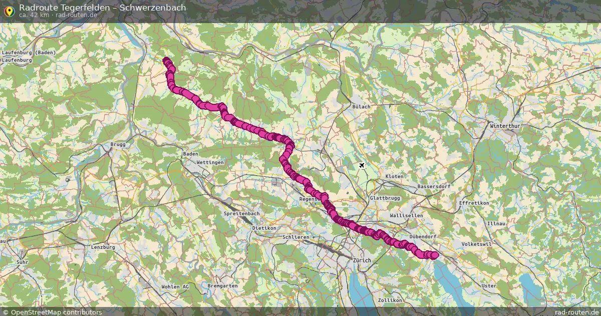 Radtour Tegerfelden – Schwerzenbach
