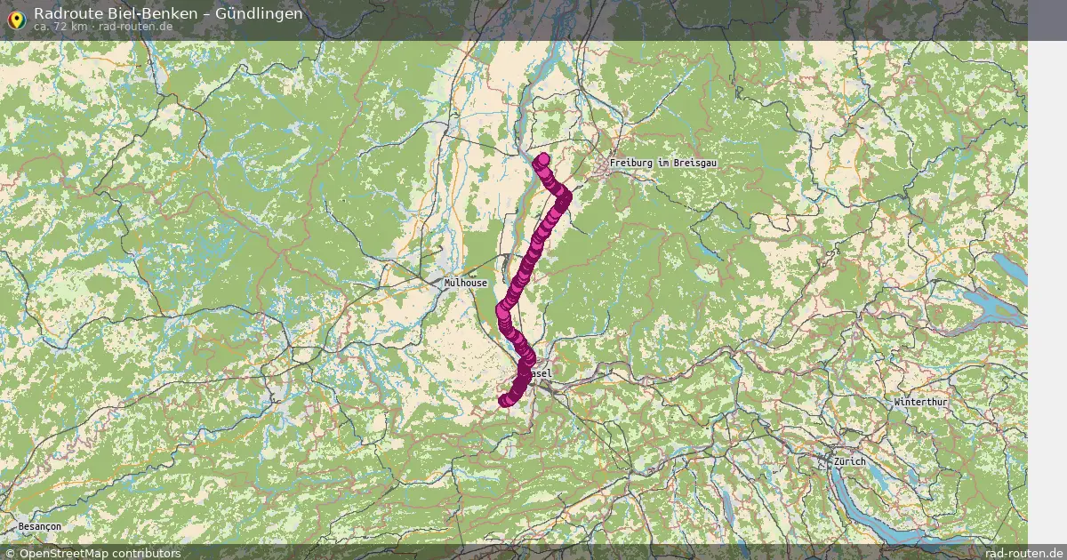 Radtour Biel-Benken – Gündlingen