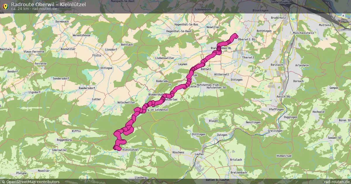 Radtour Oberwil – Kleinlützel