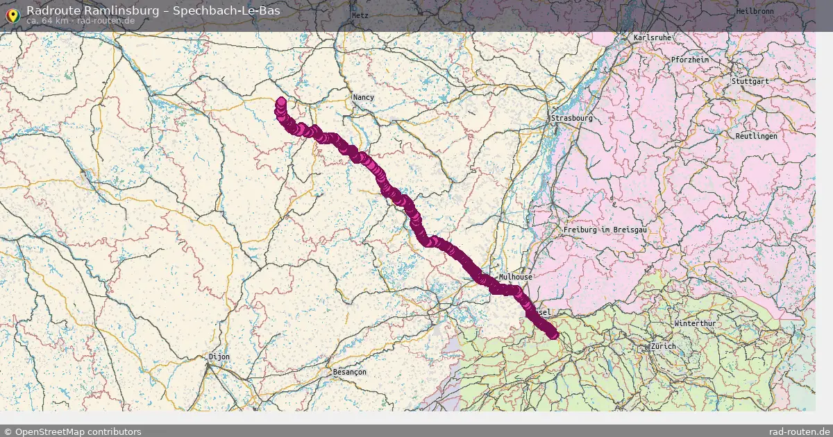Radtour Ramlinsburg – Spechbach-Le-Bas