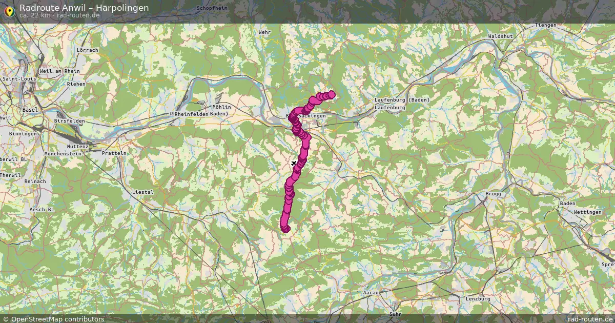 Radtour Anwil – Harpolingen