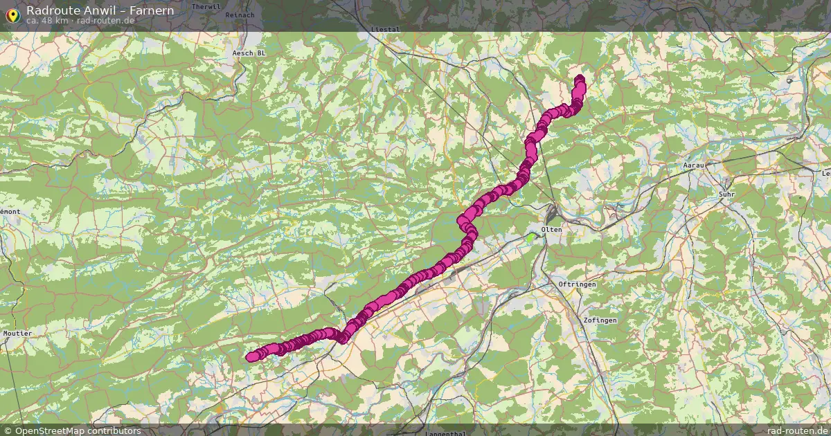 Radtour Anwil – Farnern