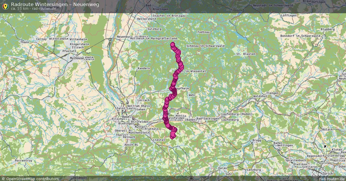 Radtour Wintersingen – Neuenweg