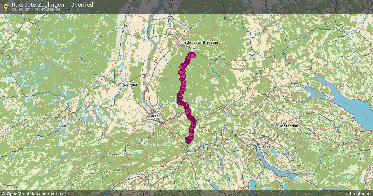 Radtour Zeglingen – Oberried