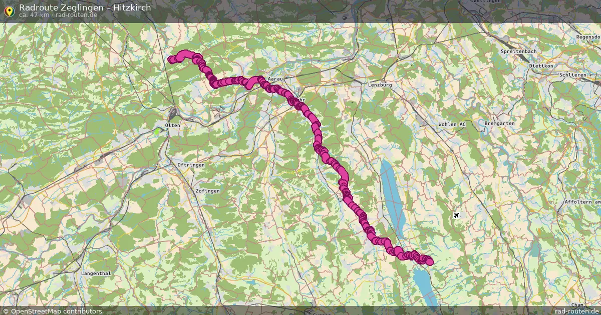 Radtour Zeglingen – Hitzkirch