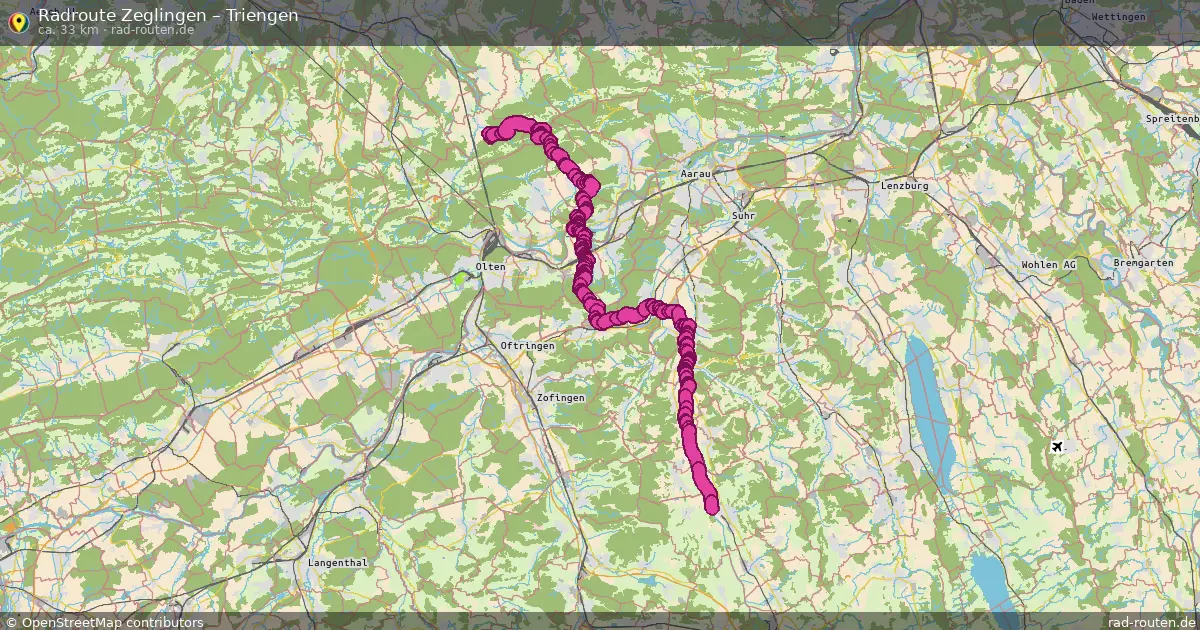Radtour Zeglingen – Triengen