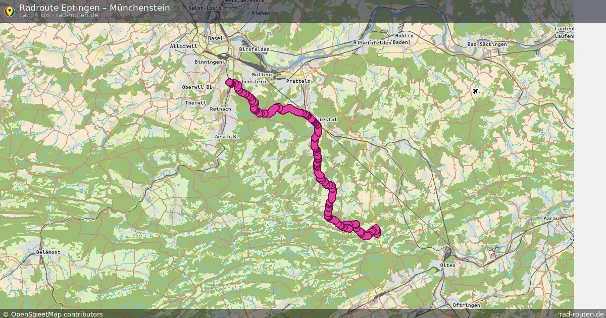 Radtour Eptingen – Münchenstein