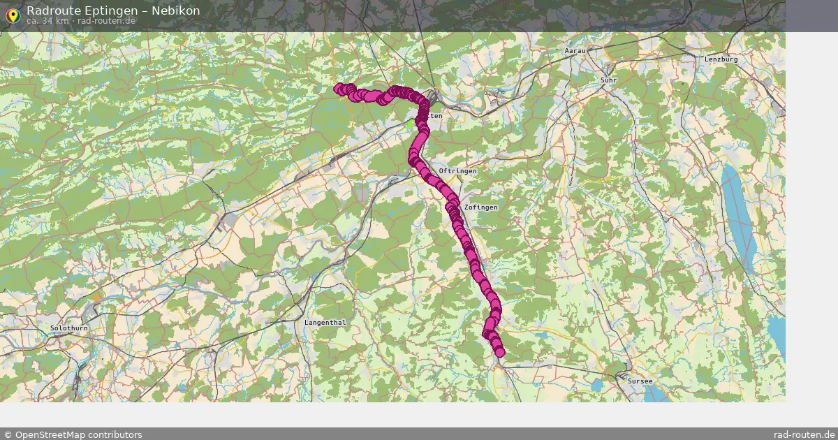 Radtour Eptingen – Nebikon