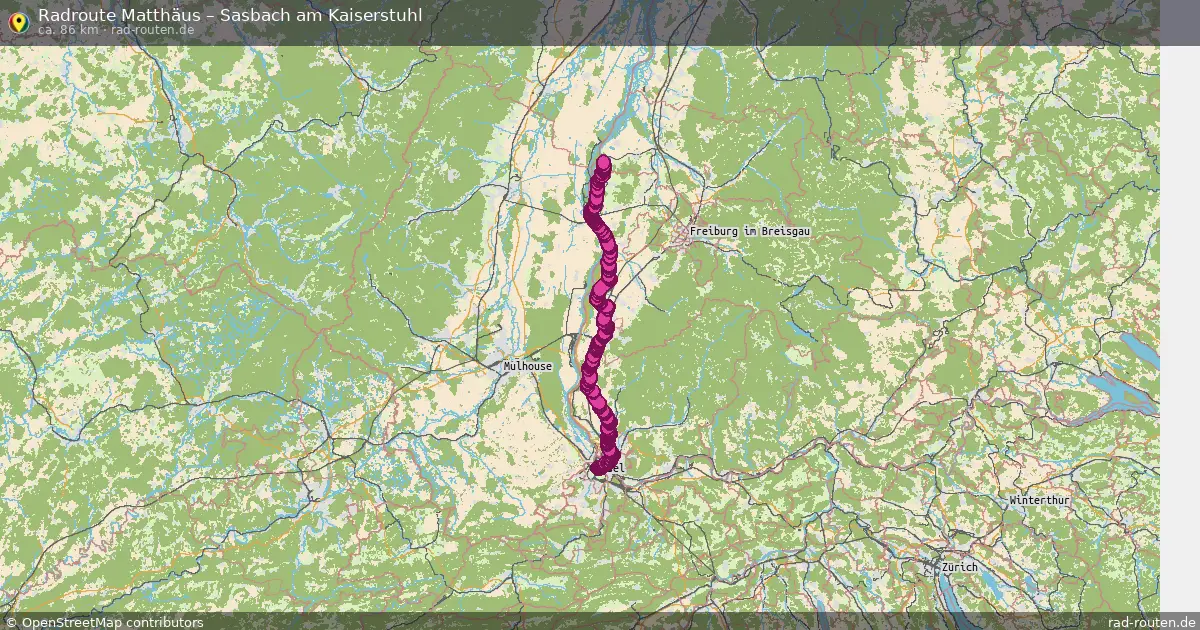 Radtour Matthäus – Sasbach Am Kaiserstuhl