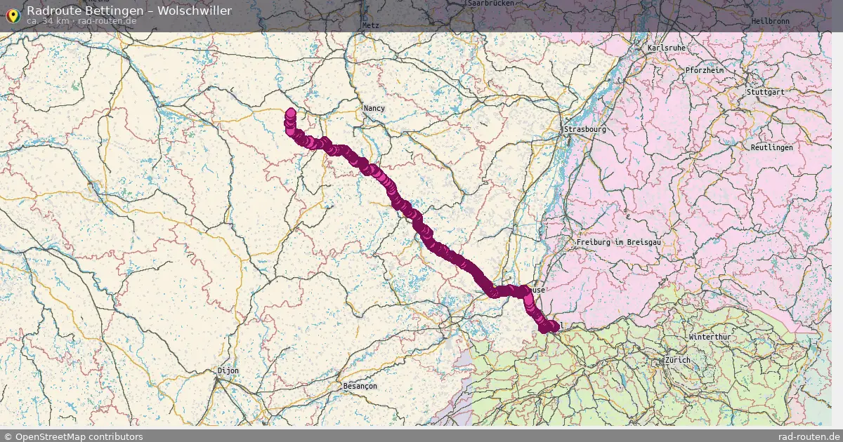 Radtour Bettingen – Winkel